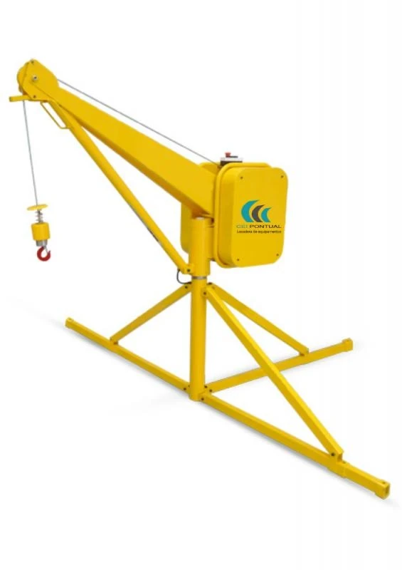 Mini grua 500kg locação